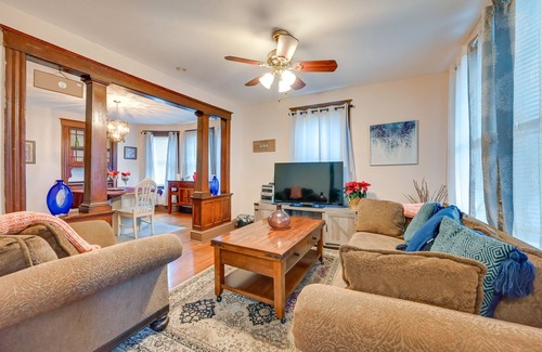 East Hartford Apartment | Pet-Friendly Connecticut Retreat w/ Porch & Grill!