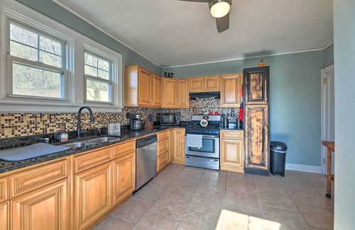 Kenton Vale House | Pet-Friendly Covington Retreat w/Fenced Yard