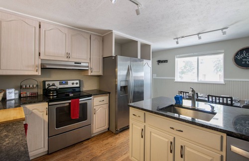 Arvada Plaza Area House | Pet Friendly, Fenced Yard, Patio, Workspace, Large TVs, Close to Old Town Arvada