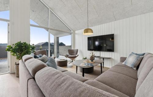 Hasmark Strand House | Pet-Friendly Home In Otterup With Sauna