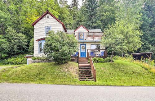 Saranac Lake House | Pet-Friendly Saranac Lake Retreat with Deck and Yard