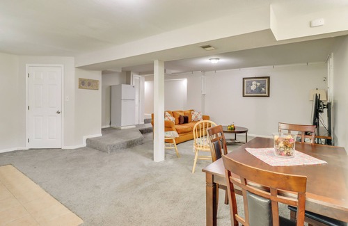 Bowie Apartment | Pet-Friendly Studio in Bowie: 9 Mi to Six Flags