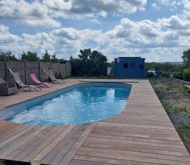 Erquy House | Petite maison bretonne 2 personnes accès piscine