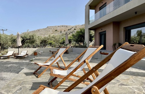 Vlicha Apartment | Petra Residence, Giardino in Lindos
