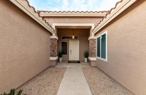 South Mountain House | Phoenix Backyard Oasis Pool Home! Sleeps 12, Game Room and Kids Playset too! home