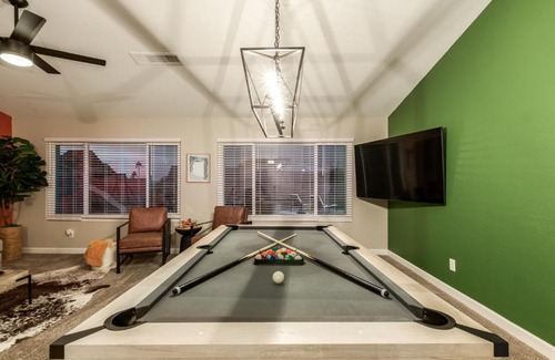 South Mountain House | Phoenix Backyard Oasis Pool Home! Sleeps 12, Game Room and Kids Playset too! home