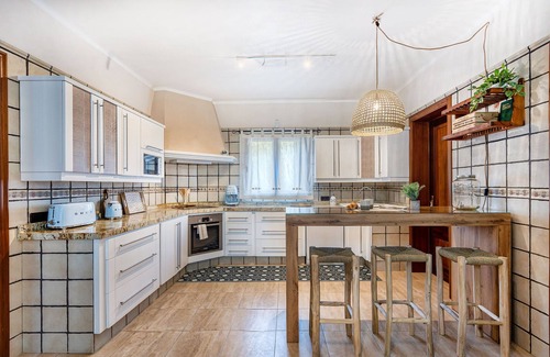 Portocolom Villa | Pine Tree House Espiga Quiet Holiday House with Pool in Porto Colom, Perfect for Families & Relaxation