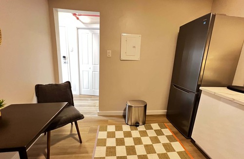Downtown Apartment | Pink Sunrise: Energetic Studio, Bold Decor