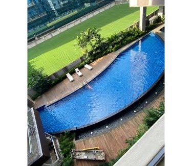 Kesawan Apartment | Podomoro Exclusive Pool View Apartment-5th Floor-Min 2N