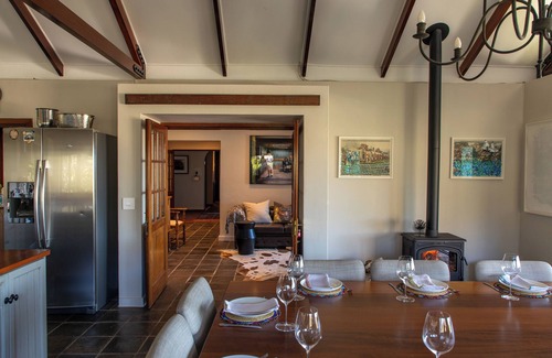 Constantia House | Pointers Villa with views of the vineyards, ocean and breathtaking sunrises.