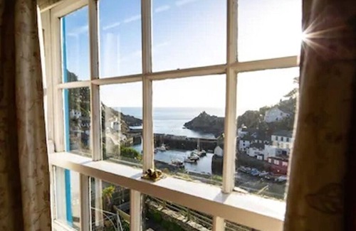 Polperro House | Polperro House. Sleeps 10. 2 parking spaces, dog friendly, stunning sea views