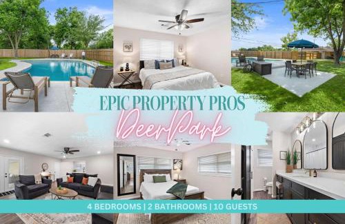 Deer Park House | Pool 5 Star Large Deer Park home Super Host
