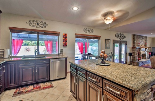 Mesa House | Pool, Bar & Game Room: Red Mountain Mesa Oasis