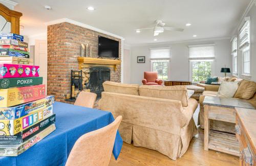 Stevenson House | Pool, Gardens and Hot Tub Luxe Sandy Hook Home!