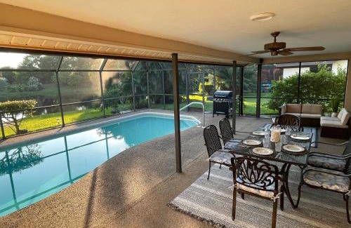 East Naples House | Pool home, close to beach, 3 bedroom/2 bathroom, lakeview
