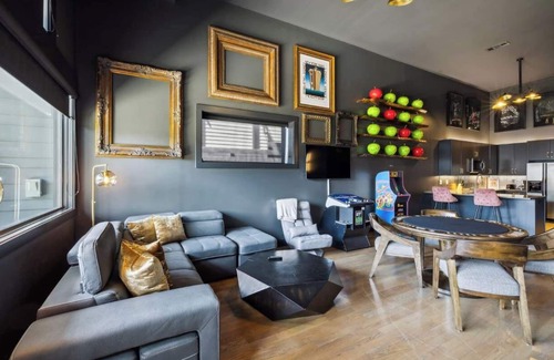 Katie Hill Neighborhood House | Pool, Hot Tub & Game Room | Luxury Skyline Mansion