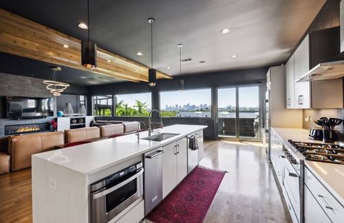 Katie Hill Neighborhood House | Pool, Hot Tub & Game Room | Luxury Skyline Mansion