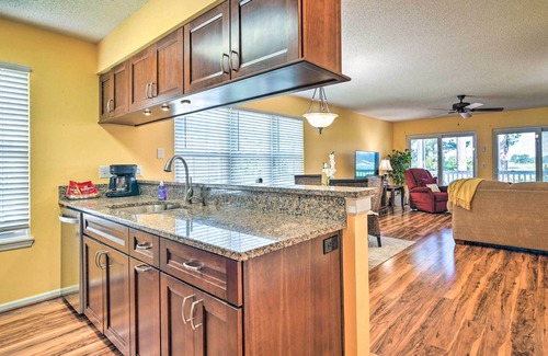 Waterford Plantation Condo | Pool, Patio & Golf Course Views: Myrtle Beach Gem
