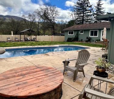 California Wine Country House | Pool, Sauna, Spa, & Fire-pit