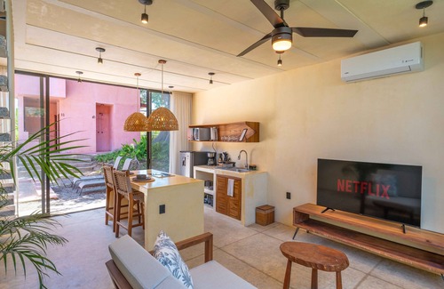 Bucerias Condo | Pool | Walk to Beach | Modern Design | Kitchen | Garden Oasis | Tranquil Setting