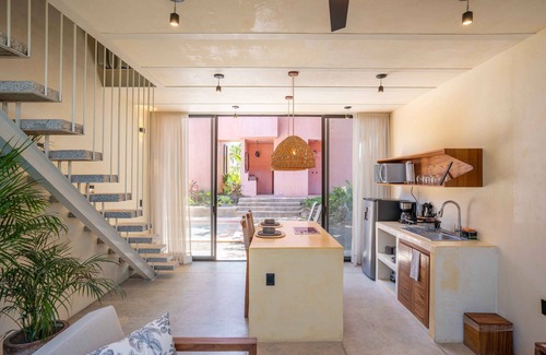Bucerias Condo | Pool | Walk to Beach | Modern Design | Kitchen | Garden Oasis | Tranquil Setting