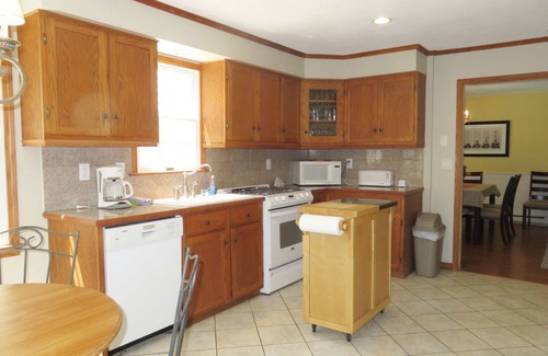 Fennville House | Poolside: Private Swimming Pool and Hot Tub, Close to Beach and Town
