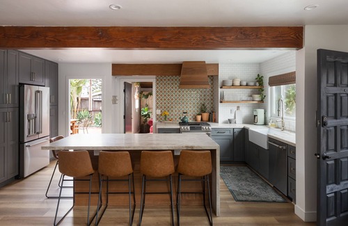 Fire Mountain House | Poolside Vibes Oside, Artist inspired Mid-Century Design