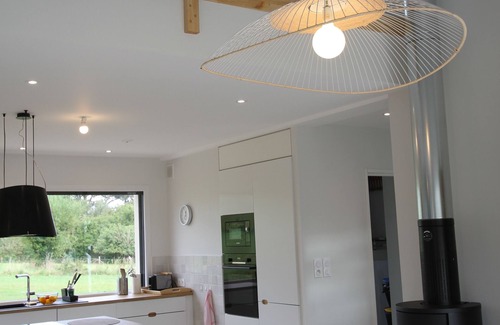 Penvenan House | Port-blanc, 5 min from the beaches, new gite 9 pl in charming garden 25 ares