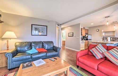 Onekama Apartment | Portage Lake Condo with Deck and Pool Access!