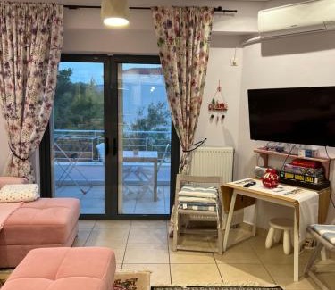 Ormos Agiou Ioannou Apartment | Porto Rafti view by Akroploro
