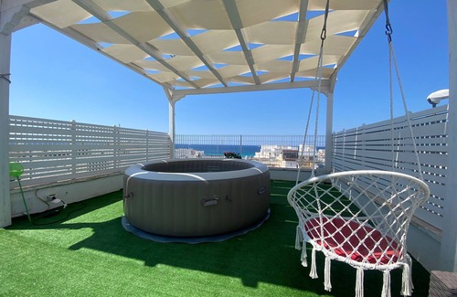 Marina di Mancaversa Apartment | Portofino Apartment | whirlpool sea view