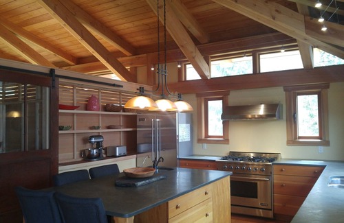 Nelson House | Post and beam, beautiful house, overlooking Nelson and Kootenay Lake.