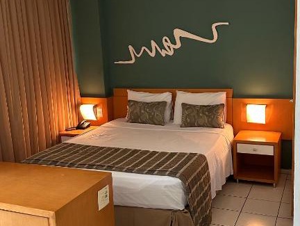 Praia do Canto Apartment | Praia do Canto Apart Hotel quarto sala e varanda