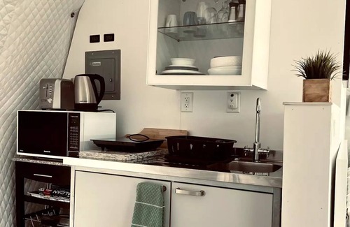 Regional District of Nanaimo RV Rental | Prancing Pony Glamping Dome at Shirewoods Farm