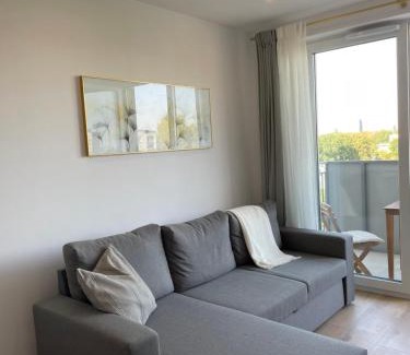 Katowice Apartment | Premium Apartment with Private Parking near City Center