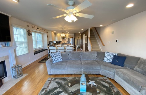 Sea Isle City House | Premium Bayfront Property with Boat Slip, EV Charging