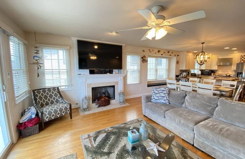 Sea Isle City House | Premium Bayfront Property with Boat Slip, EV Charging