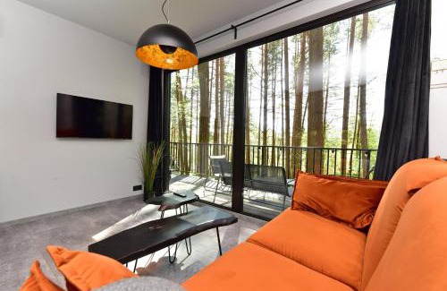 Moletai District Municipality Villa | Premium Forest Bungalow with HOT TUB