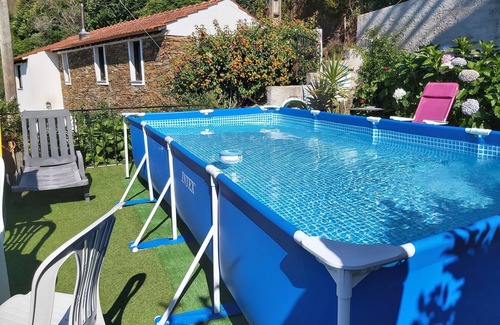 Arganil Cottage | Pretty holiday cottage with private pool, fantastic views sleeps 6, Arganil 7kms
