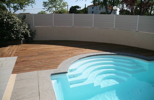 Pomerols Villa | Pretty single storey villa with private and secure swimming pool 10 km from the beaches