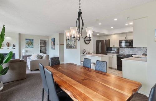 Blackcomb Apartment | Prime Ski-in/out 2BR - Pool, HT, Sauna, EV Charger