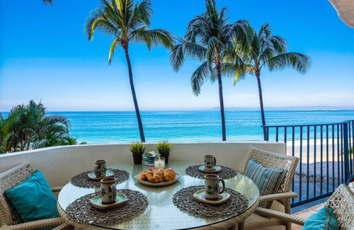 Puerto Vallarta Apartment | Pristine Beach Front Views at Punta Negra! Sunsets