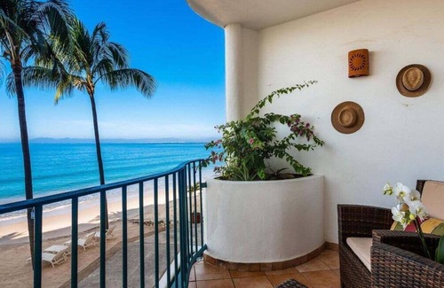 Puerto Vallarta Apartment | Pristine Beach Front Views at Punta Negra! Sunsets