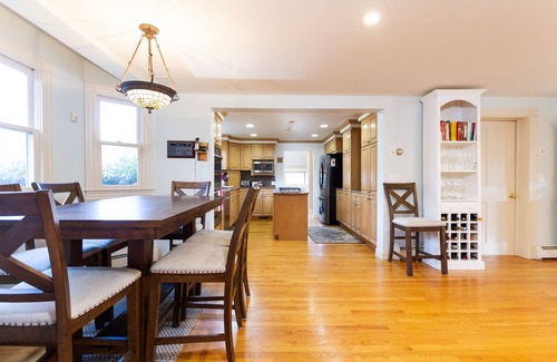 Saunderstown House | Privacy Abound with this Custom Sprawling Home on 6+ Acres - Central Air, Game Room and Beach Passes