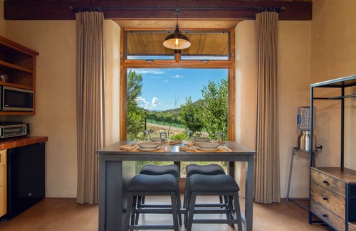 Cornville Cottage | Privacy, views, vineyard and creek.