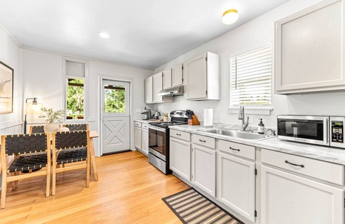 Ladd Hill House | Private and Quiet Couples Escape, New Construction, Décor, and Furnishings, Gorgeous Deck & BBQ
