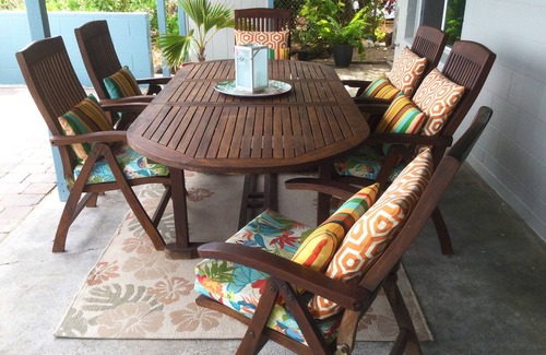Ewa Beach House | Private Beach House, outside seating, BBQ, Wi-fi. Special need-just ask Karen.