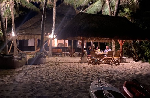 Soliman Bay House | Private Beachfront bungalow at the exclusive Soliman Bay. Las Brisas Tulumn