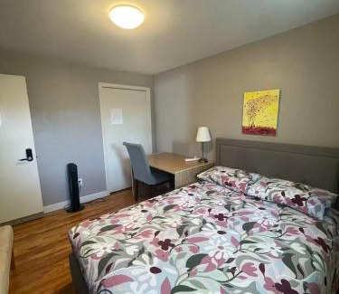 Clayton Park Apartment | Private Bedroom-Washroom-Small Living Room