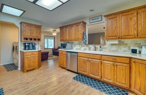 Grove House | Private Boat Dock: Family-Friendly Grove Getaway